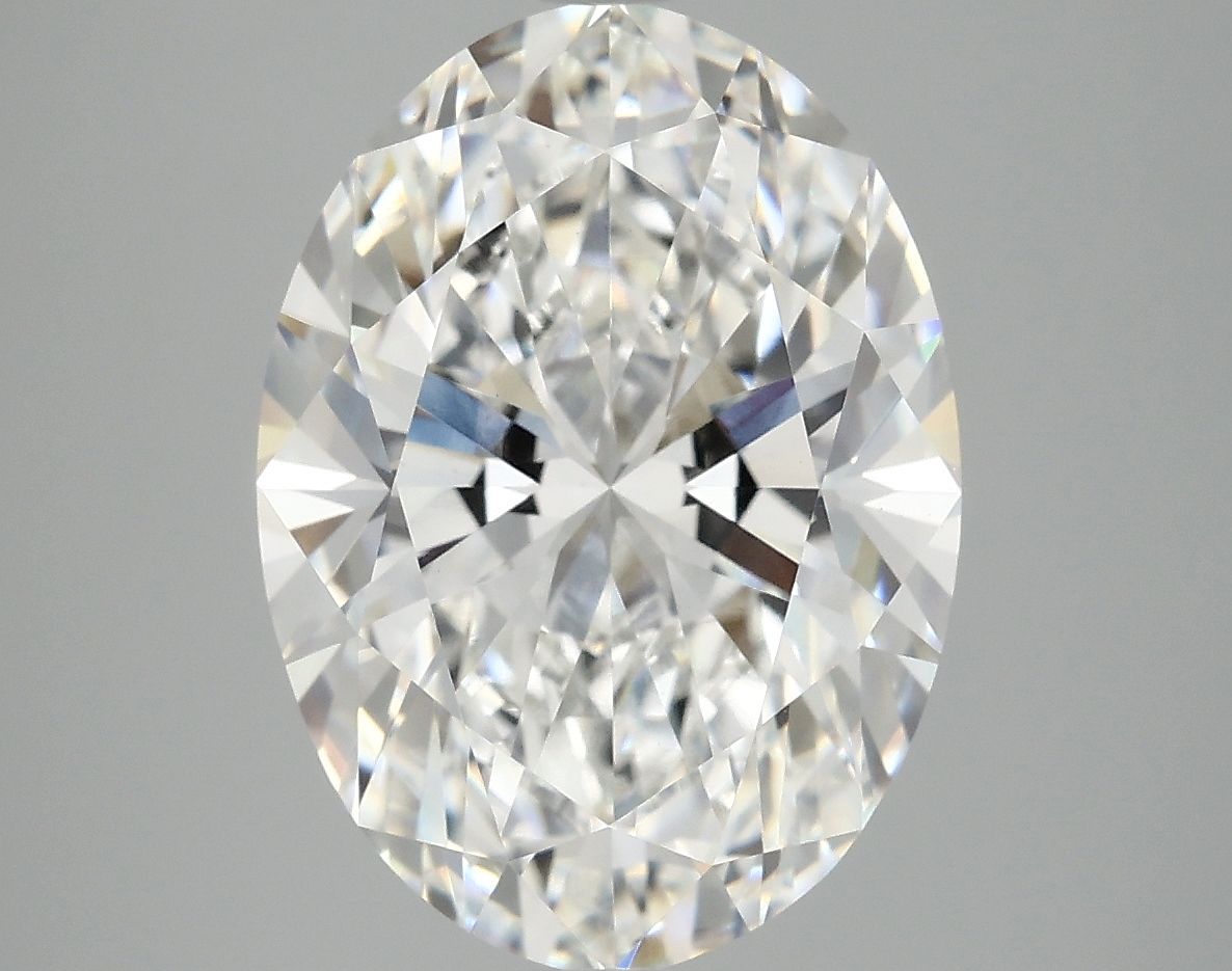 5.09 ct. oval Lab Grown Diamond front image