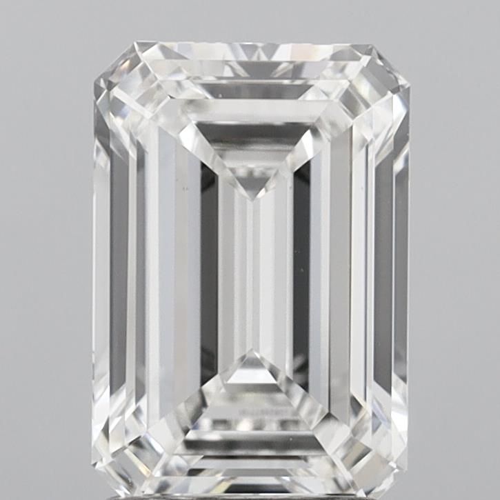 2.54 ct. emerald Lab Grown Diamond front image