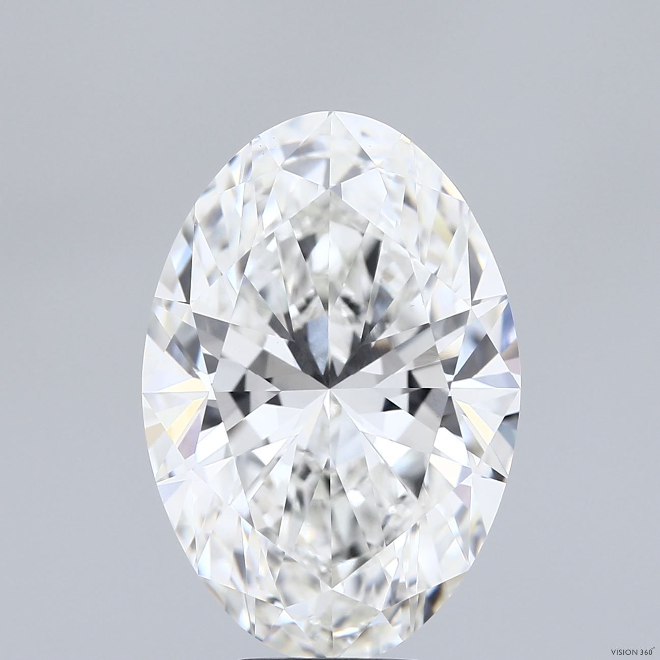 8.01 ct. oval Lab Grown Diamond front image