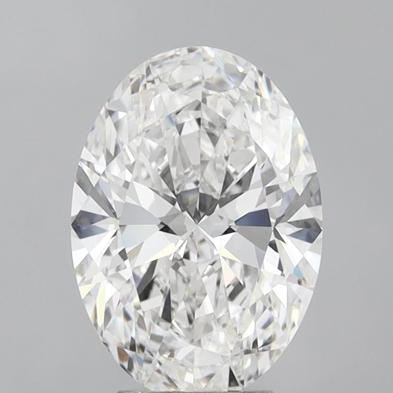 4.58 ct. oval Lab Grown Diamond front image