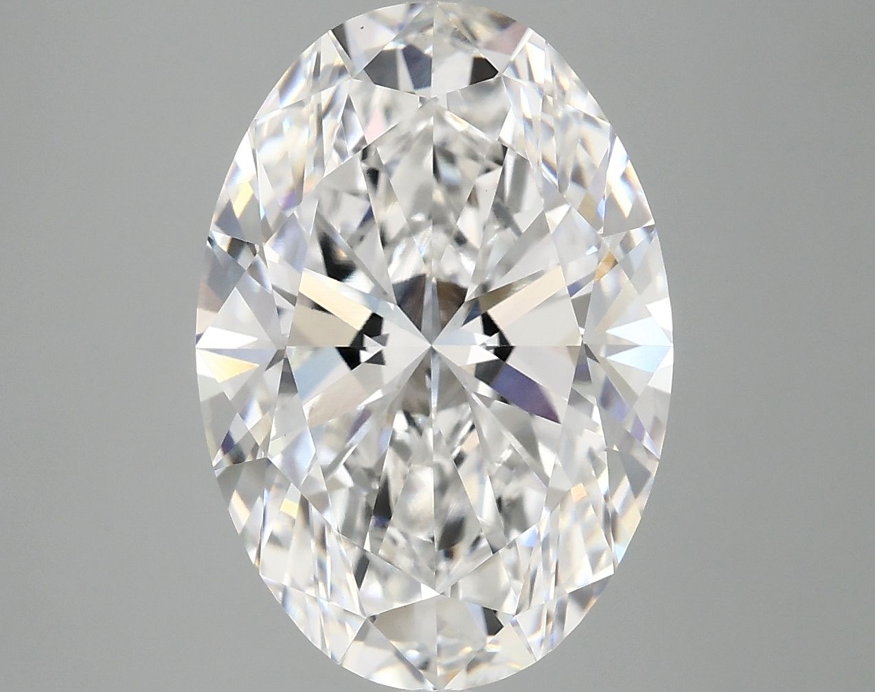 5.08 ct. oval Lab Grown Diamond front image