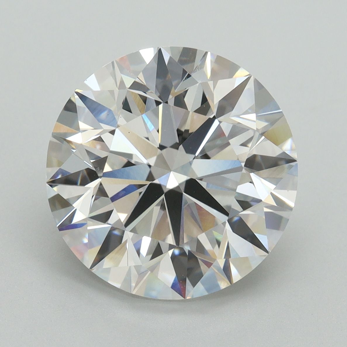 6.04 ct. round Lab Grown Diamond front image