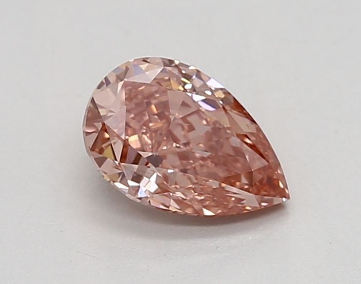 0.65 CT Fancy Vivid Pink PEAR