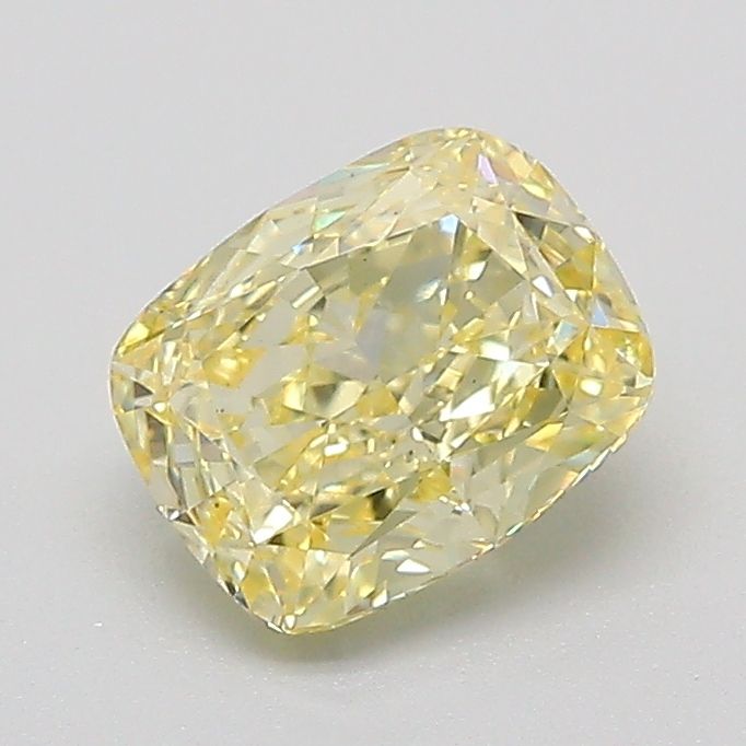 1.06 CT Fancy Yellow CUSHION MODIFIED