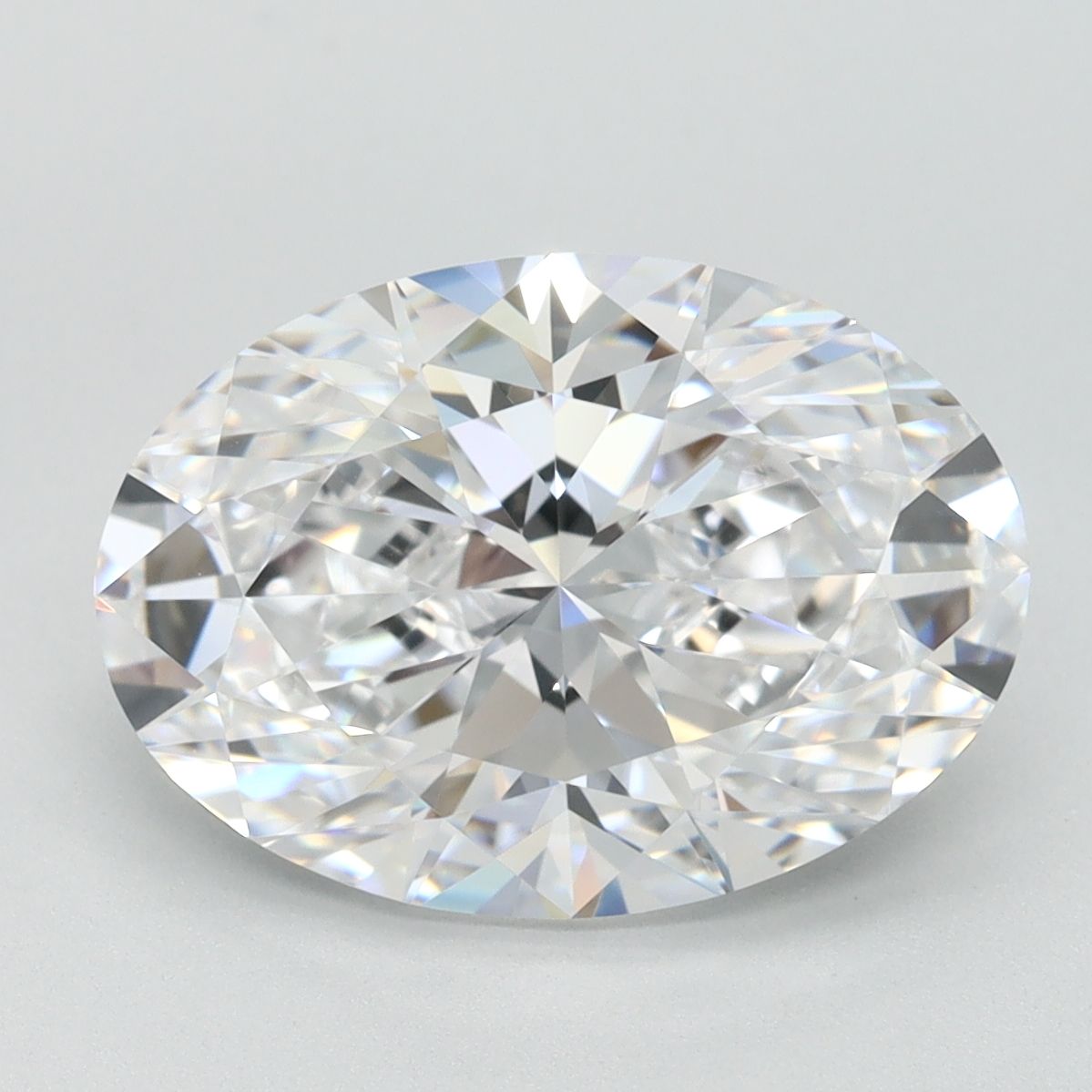 3.72 ct. oval Lab Grown Diamond front image