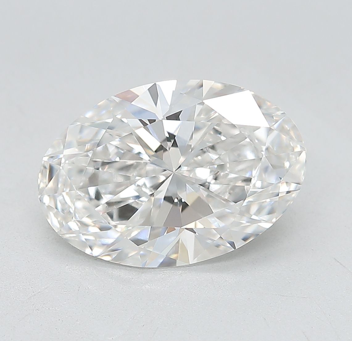 3.01 ct. oval Lab Grown Diamond front image