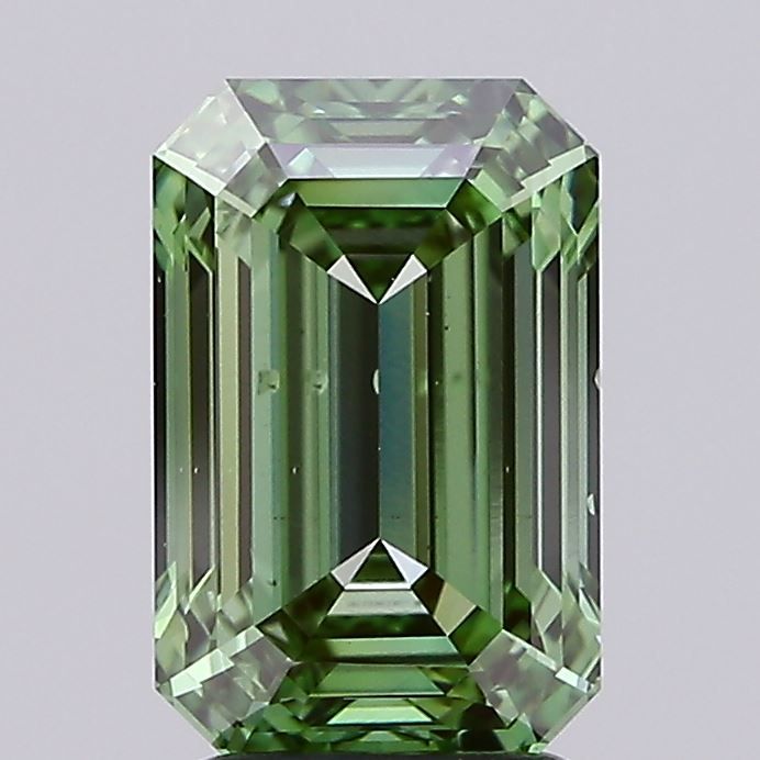 3.01 ct. emerald Lab Grown Diamond front image