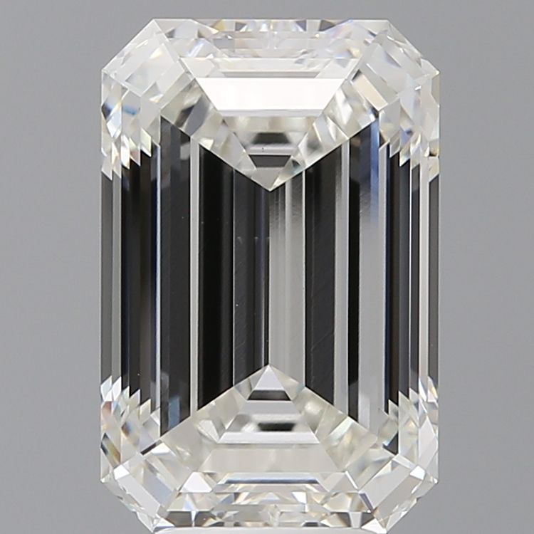 6.05 ct. emerald Lab Grown Diamond front image