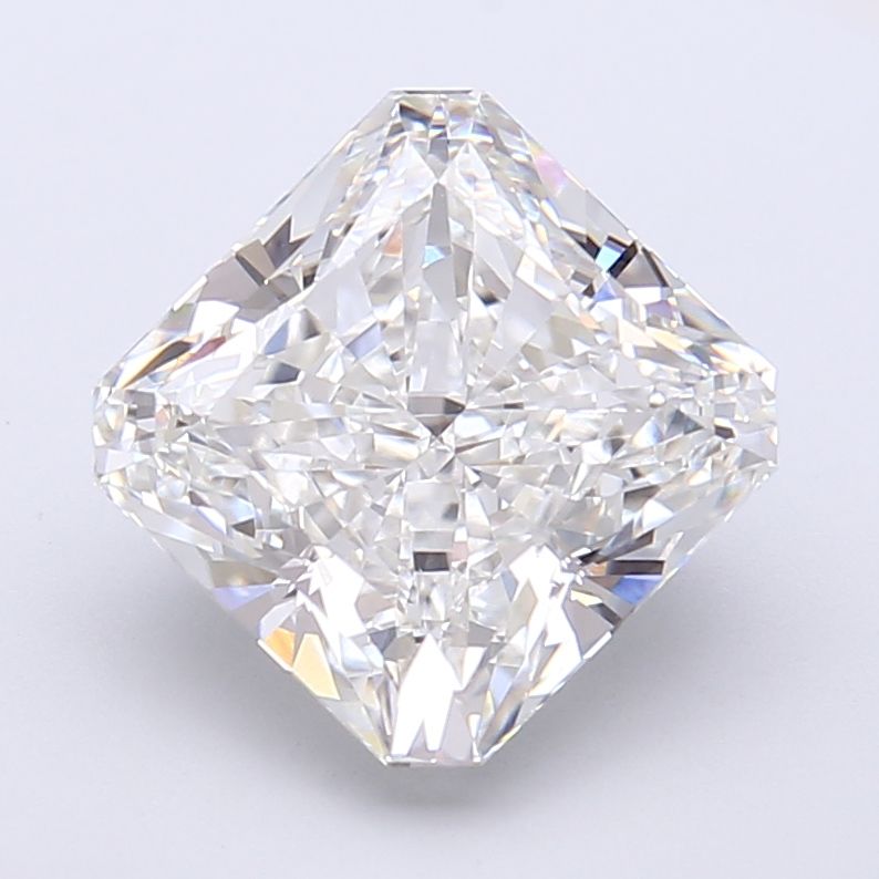 4.11 ct lab-grown Square radiant Diamond