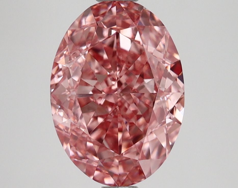 2.81 ct. oval Lab Grown Diamond front image