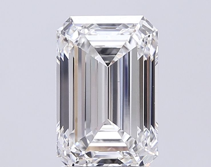 3.04 ct. emerald Lab Grown Diamond front image