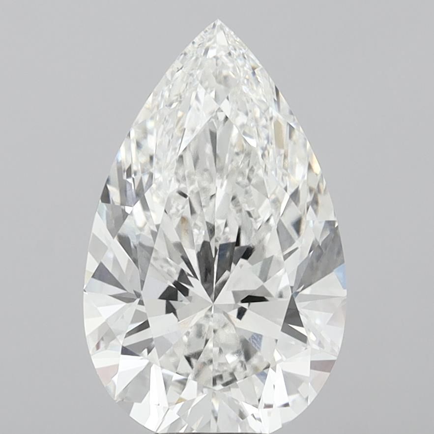 8.10 ct. pear Lab Grown Diamond front image