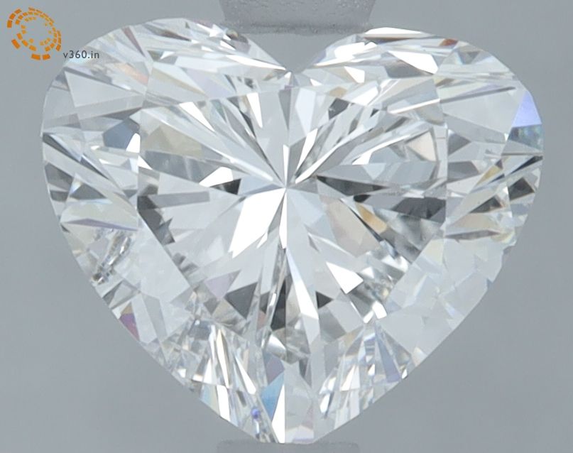 1.30 ct. heart Lab Grown Diamond front image