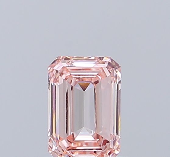0.68 CT Fancy Intense Pink EMERALD