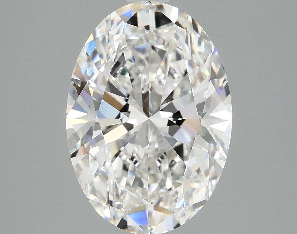 2.98 ct. oval Lab Grown Diamond front image