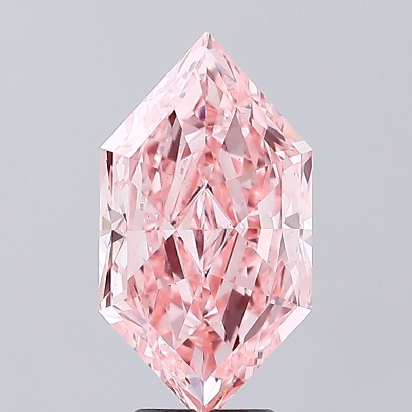 5 ct lab-grown Hexagonal Diamond