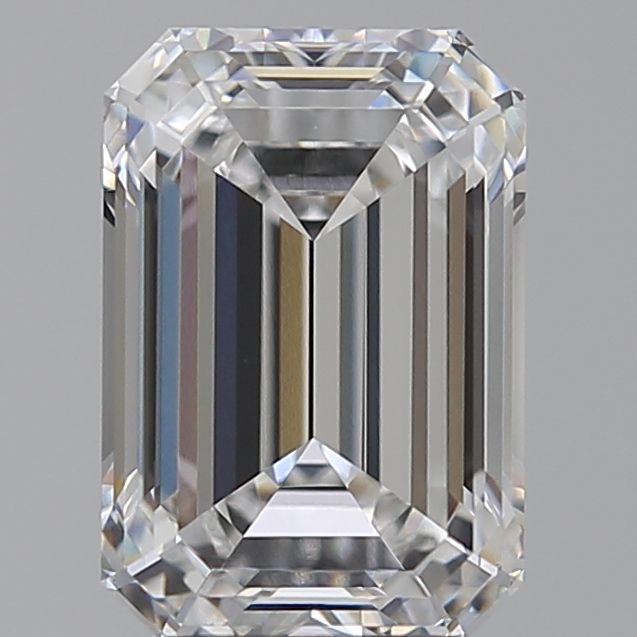 3.57 ct. emerald Lab Grown Diamond front image