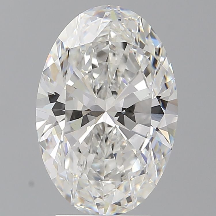 4.01 ct. oval Lab Grown Diamond front image