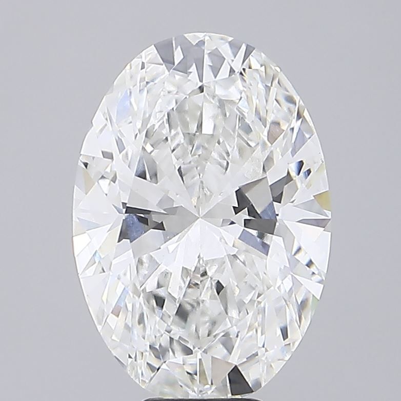10.04 ct. oval Lab Grown Diamond front image