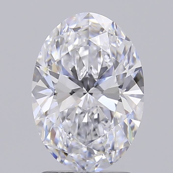 1.71 ct. oval Lab Grown Diamond front image