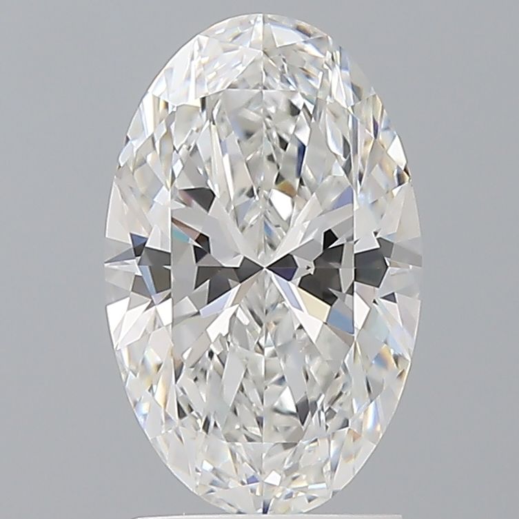 2.10 ct. oval Lab Grown Diamond front image