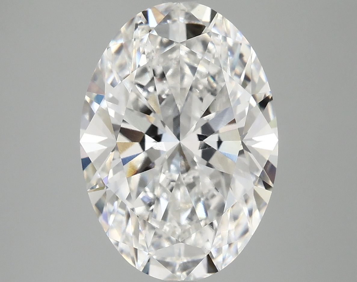 5.01 ct. oval Lab Grown Diamond front image