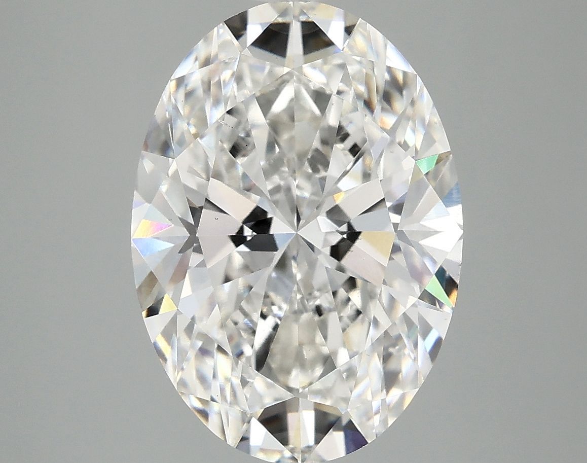 5.03 ct. oval Lab Grown Diamond front image