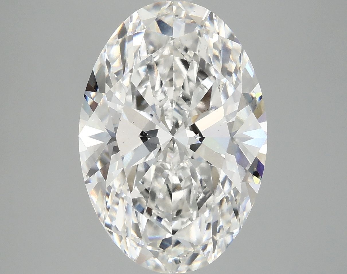 5.01 ct. oval Lab Grown Diamond front image