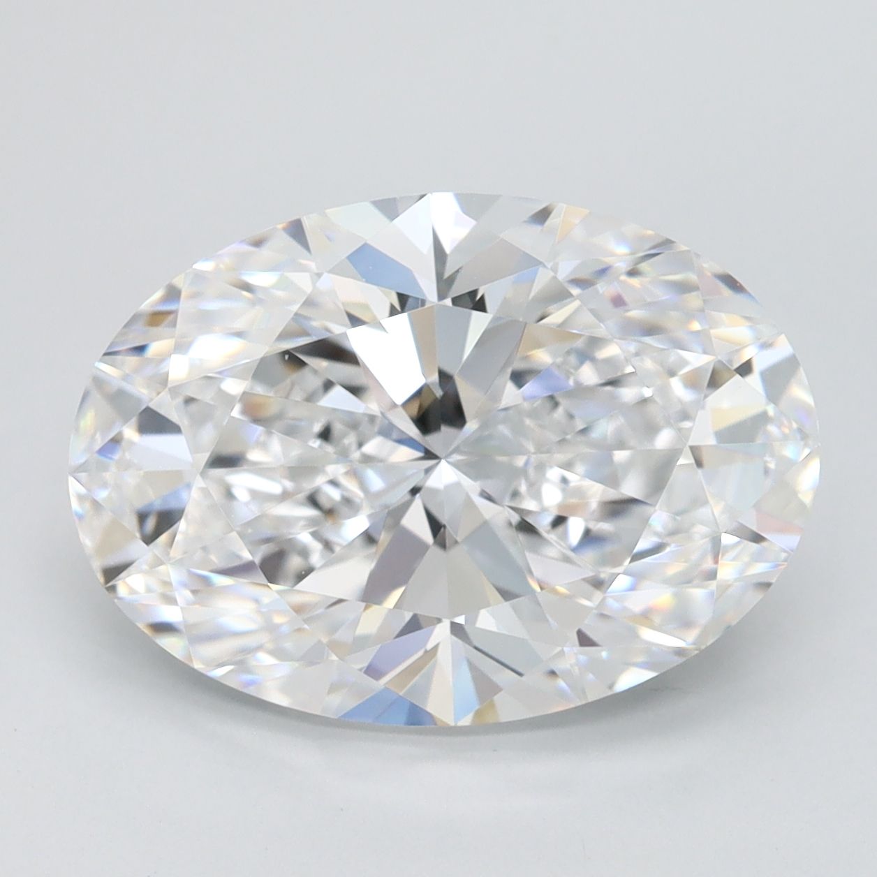 4.22 ct. oval Lab Grown Diamond front image