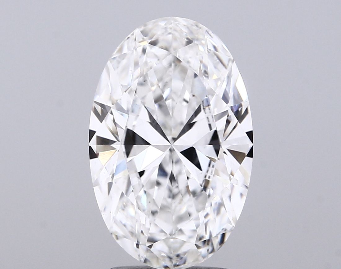 3.52 ct. oval Lab Grown Diamond front image