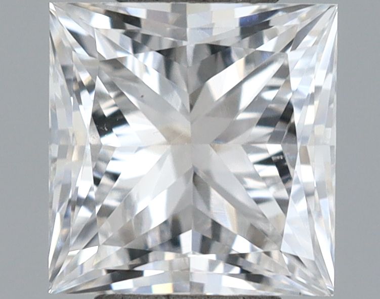 0.69 ct. princess Lab Grown Diamond front image