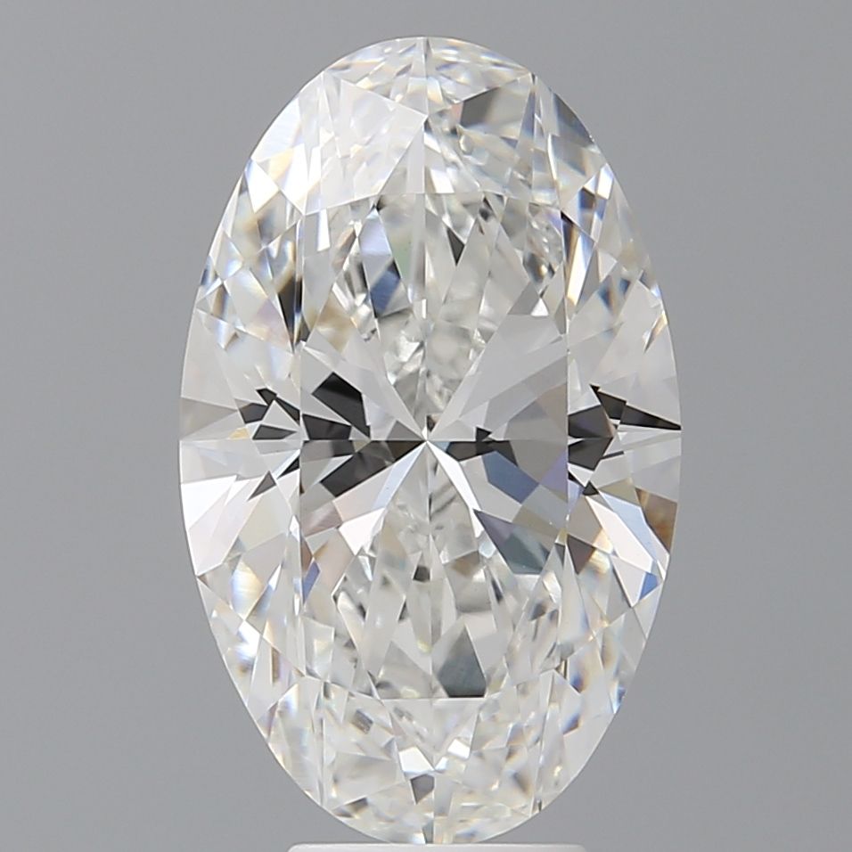 6.38 ct. oval Lab Grown Diamond front image