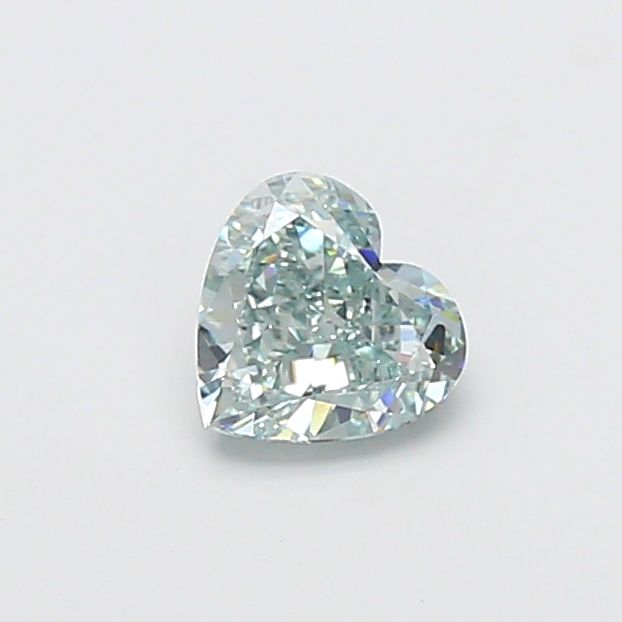 1.03 CT Fancy Intense Green HEART