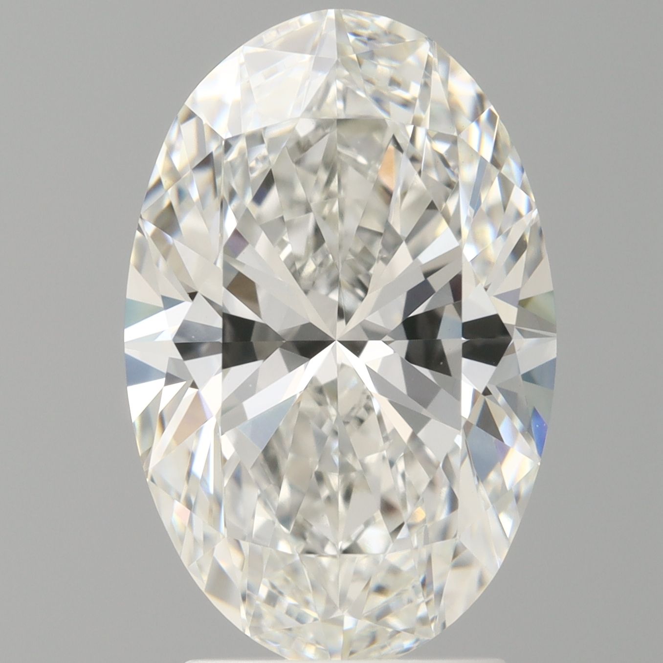3.03 ct. oval Lab Grown Diamond front image