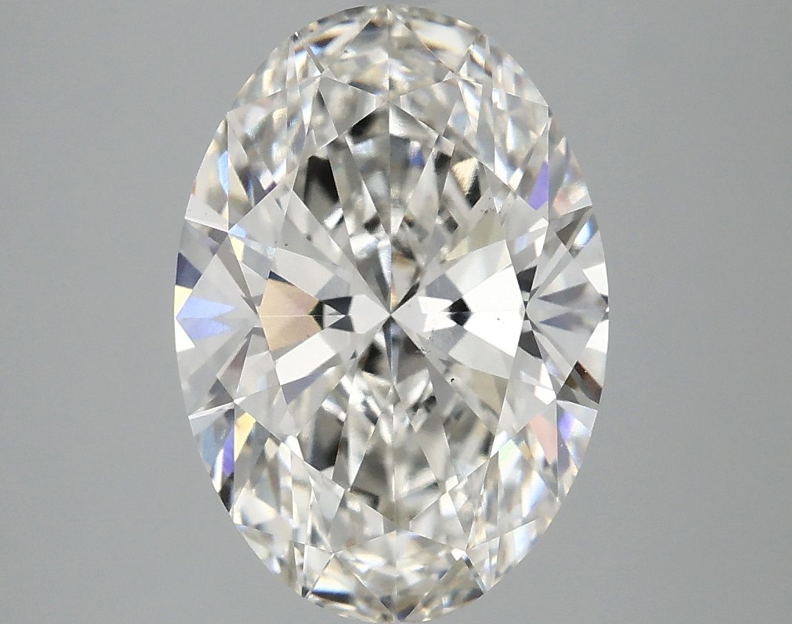4.08 ct. oval Lab Grown Diamond front image