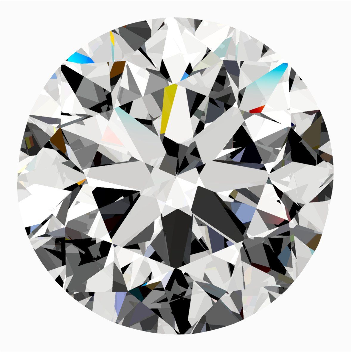 0.51 ct Round diamond