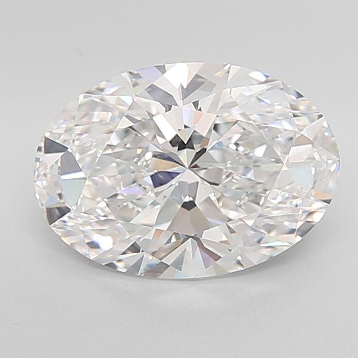 5.33 ct. oval Lab Grown Diamond front image