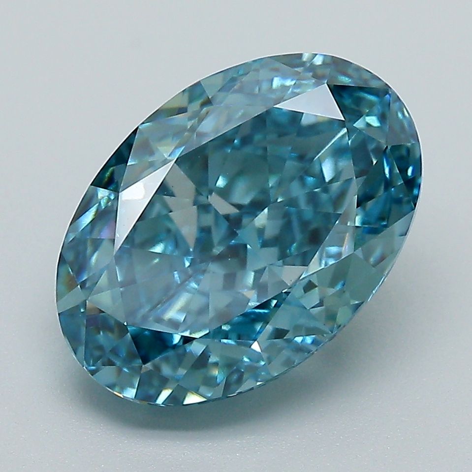 4.24 ct. oval Lab Grown Diamond front image