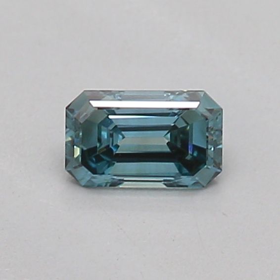 0.16 CT Fancy Vivid Greenish Blue EMERALD