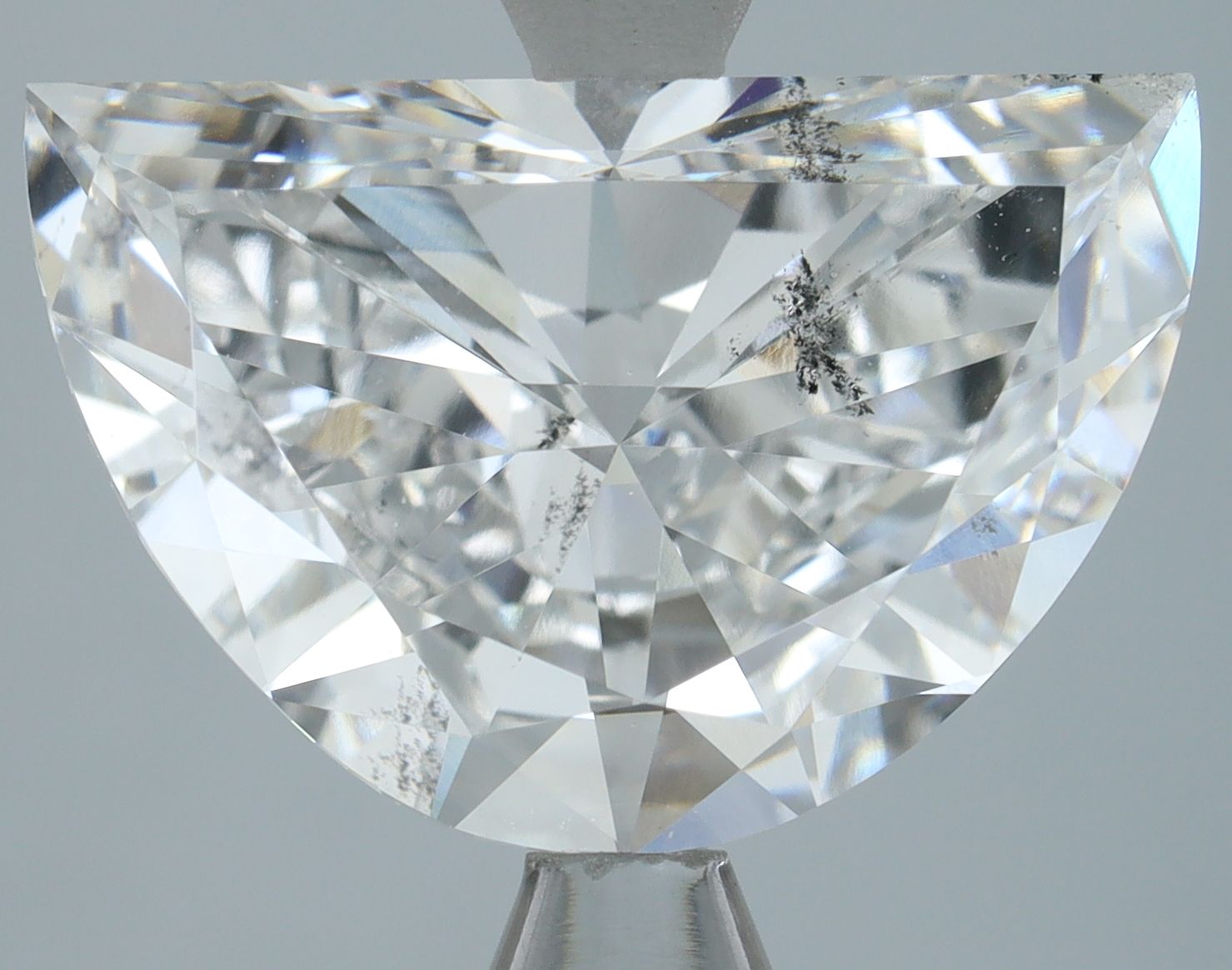 3 ct lab-grown Half moon Diamond