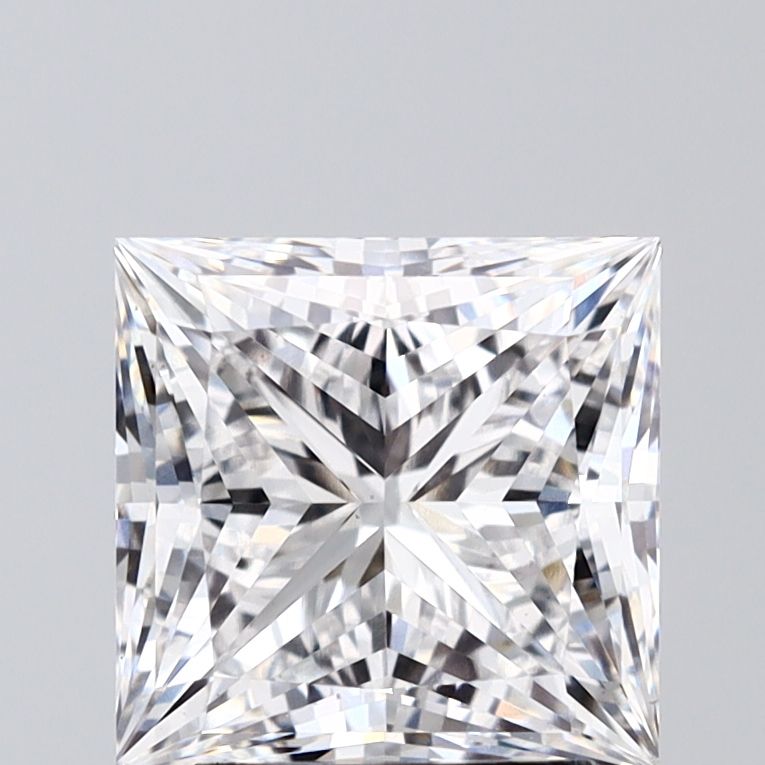 3.02 ct. princess Lab Grown Diamond front image