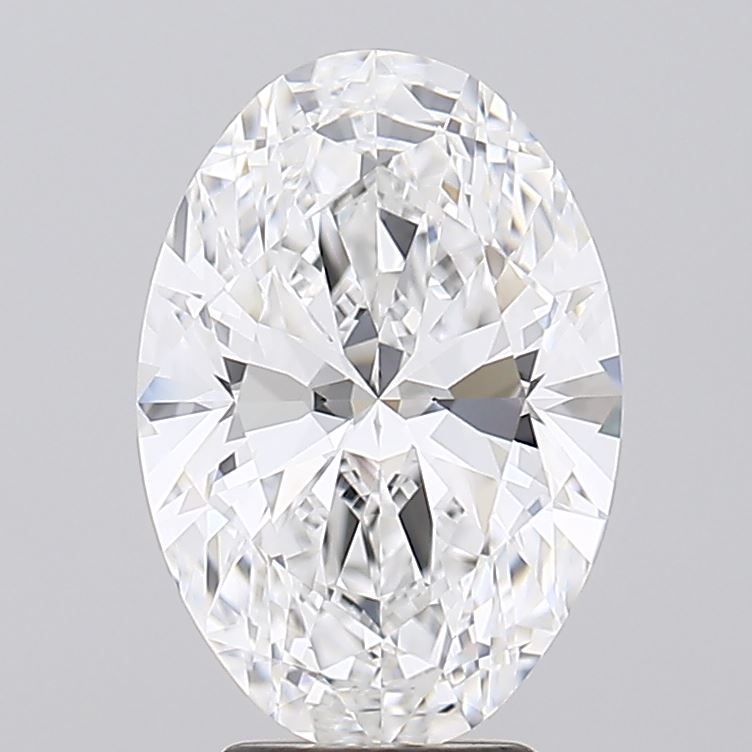 4.02 ct. oval Lab Grown Diamond front image
