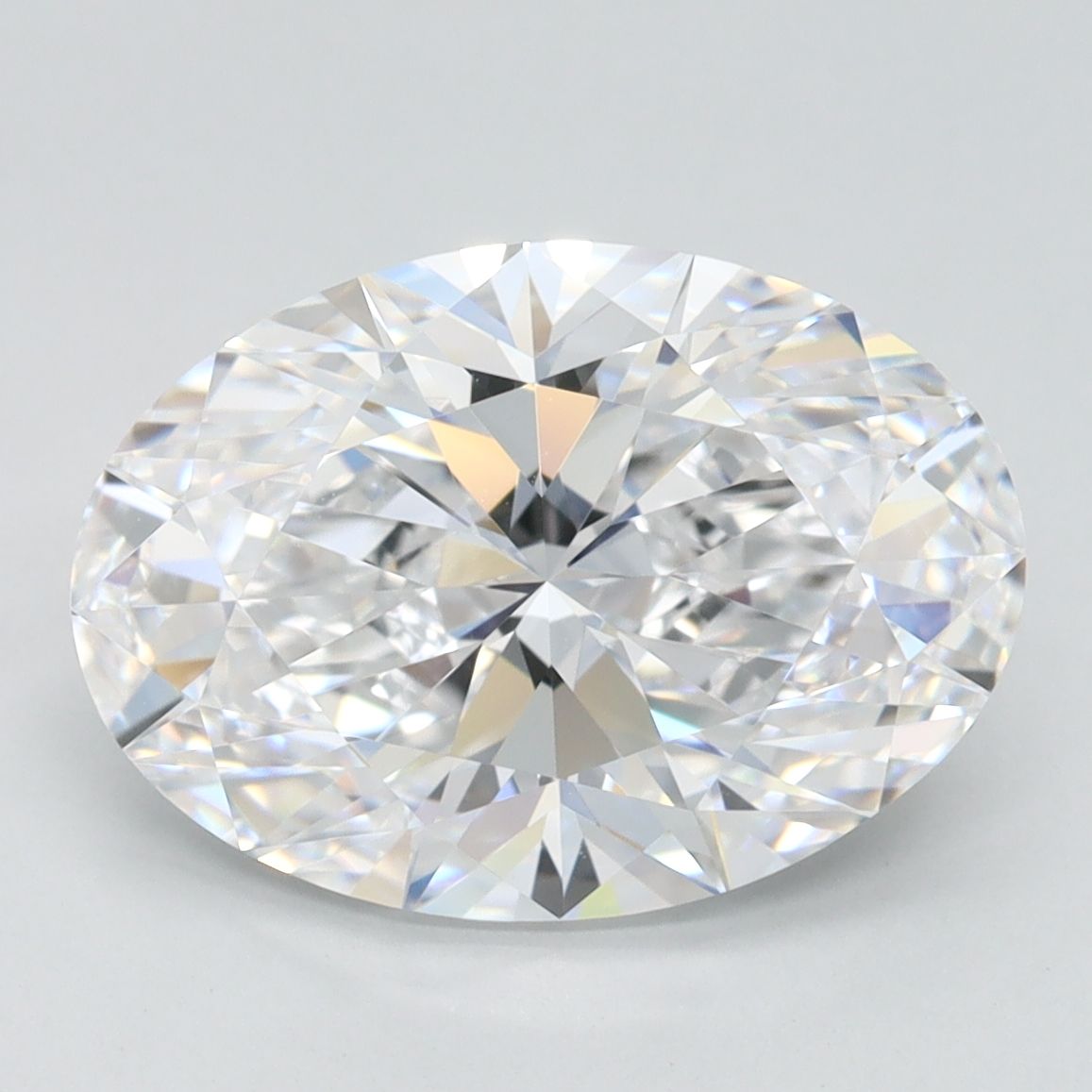 3.40 ct. oval Lab Grown Diamond front image