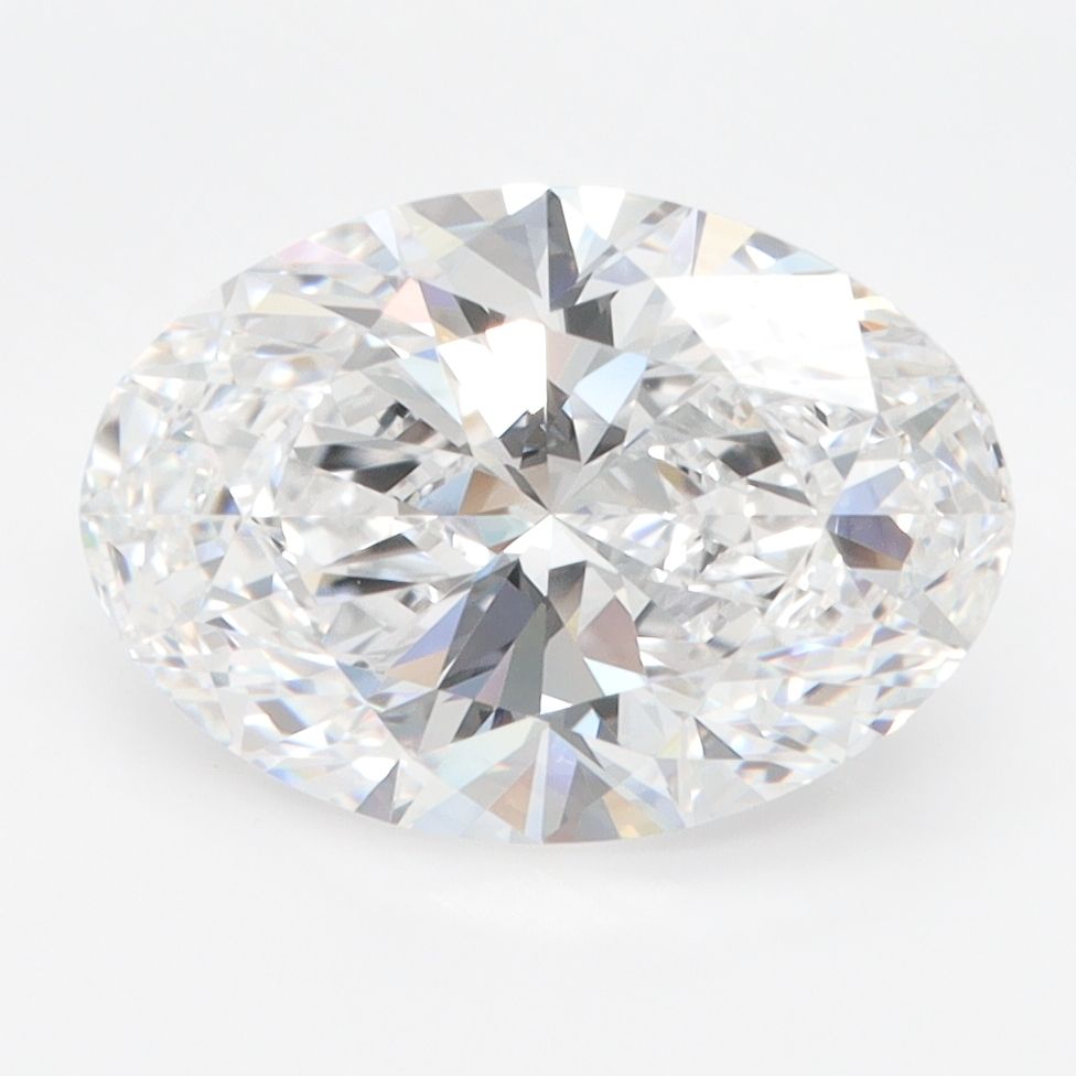 3.07 ct. oval Lab Grown Diamond front image