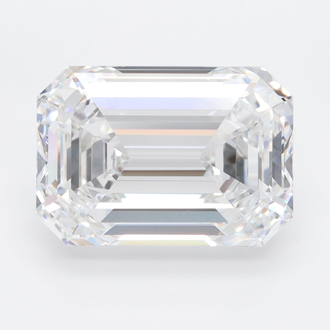 5.34 ct. emerald Lab Grown Diamond front image
