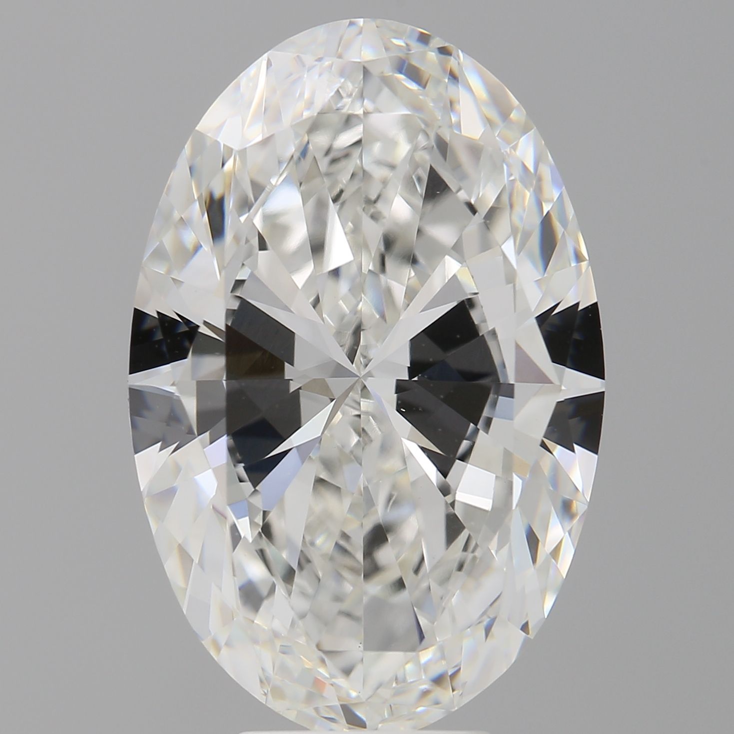 8.00 ct. oval Lab Grown Diamond front image