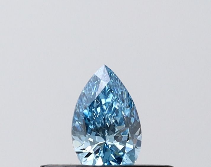 0.25 CT Fancy Vivid Blue PEAR