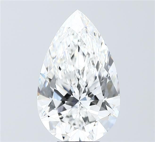 6.09 ct. pear Lab Grown Diamond front image