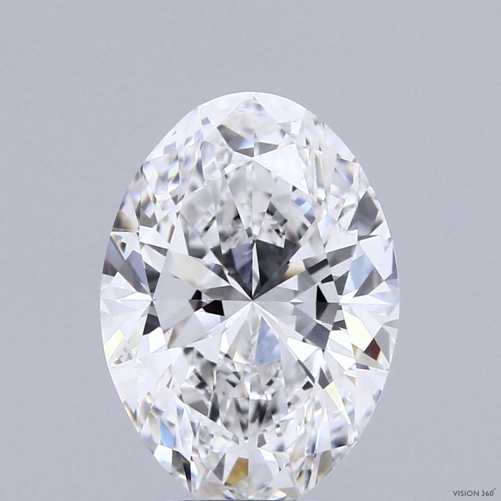 4.02 ct. oval Lab Grown Diamond front image