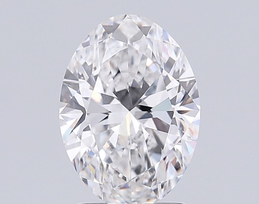 3.01 ct. oval Lab Grown Diamond front image